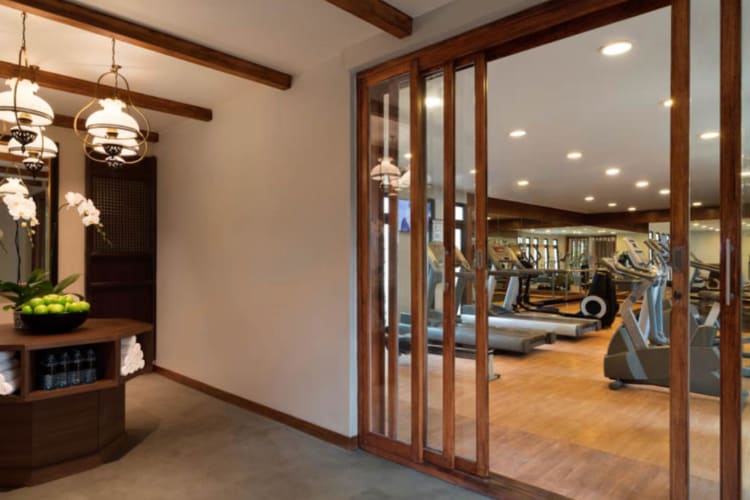 Fitness centre view